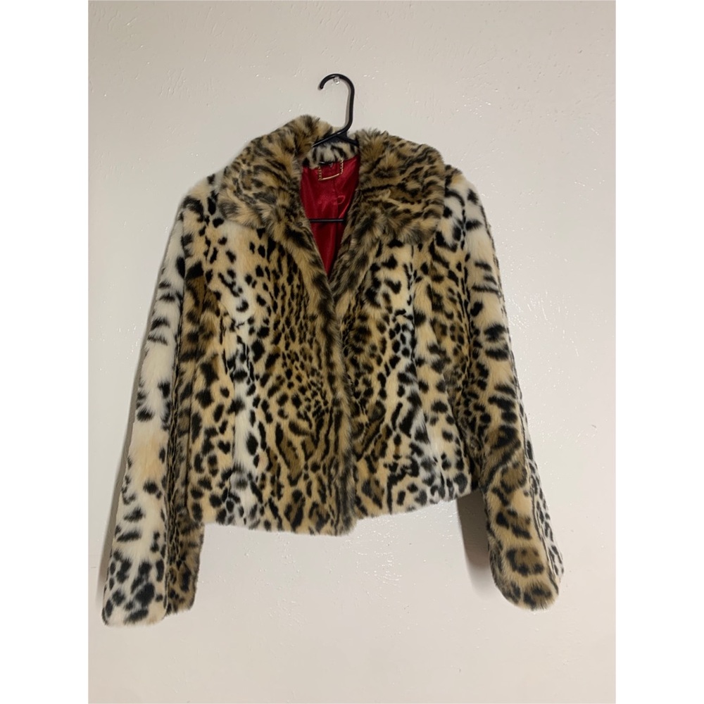 Express Faux Fur Coat